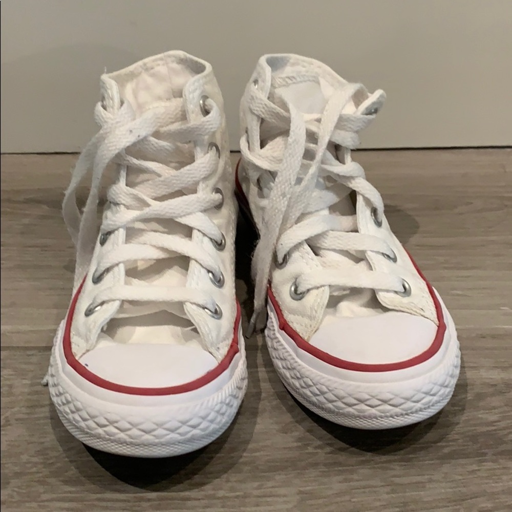 White Converse High Top